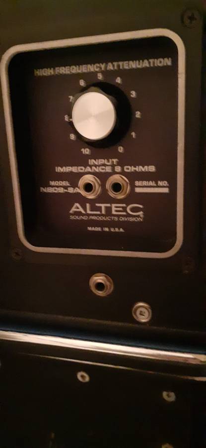 ALTEC LANSING - A7 - Voice of the Theater - Speaker System - Vintage