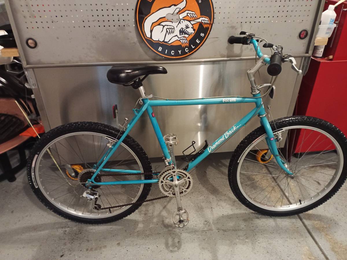 RARE 1986 DIAMOND BACK ASCENT 18 SPEED MOUNTAIN TRAIL BIKE